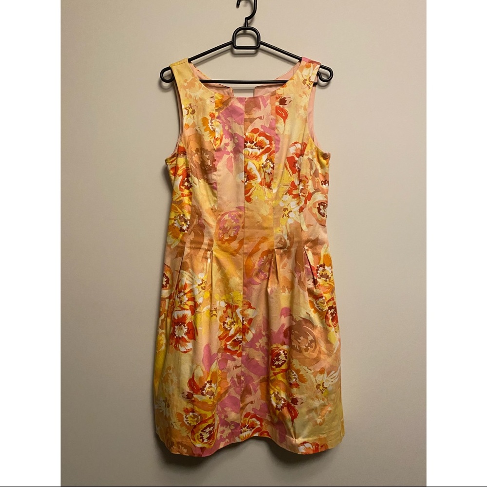Sleeveless Floral Midi Dress